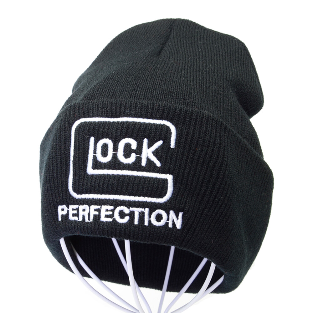 Mens Winter Glock Shooting Beanie Warm Tactical Knitted Hat Soft