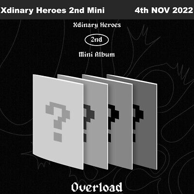 Xdinary Heroes Overload 2nd Mini Album 4SET CD+Photobook+Photocard+Etc+Tracking#