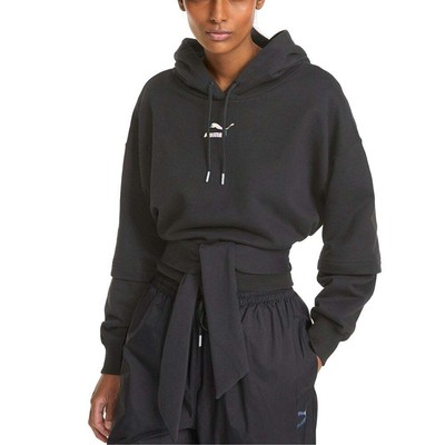 

Puma Crystal Galaxy Pullover Hoodie Womens Размер  Повседневная спортивная верхняя одежда, Черный, Puma Crystal Galaxy Pullover Hoodie