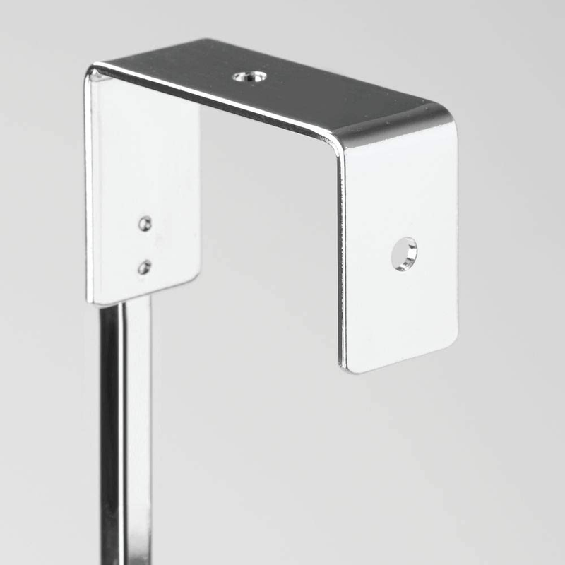 Idesign York Metal over the Shower Door Towel Rack, Hooks for Master, Guest, Kid