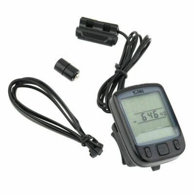 Bike Bicycle Speedometer Cycle Digital Odometer Computer Waterproof LCD Wireless