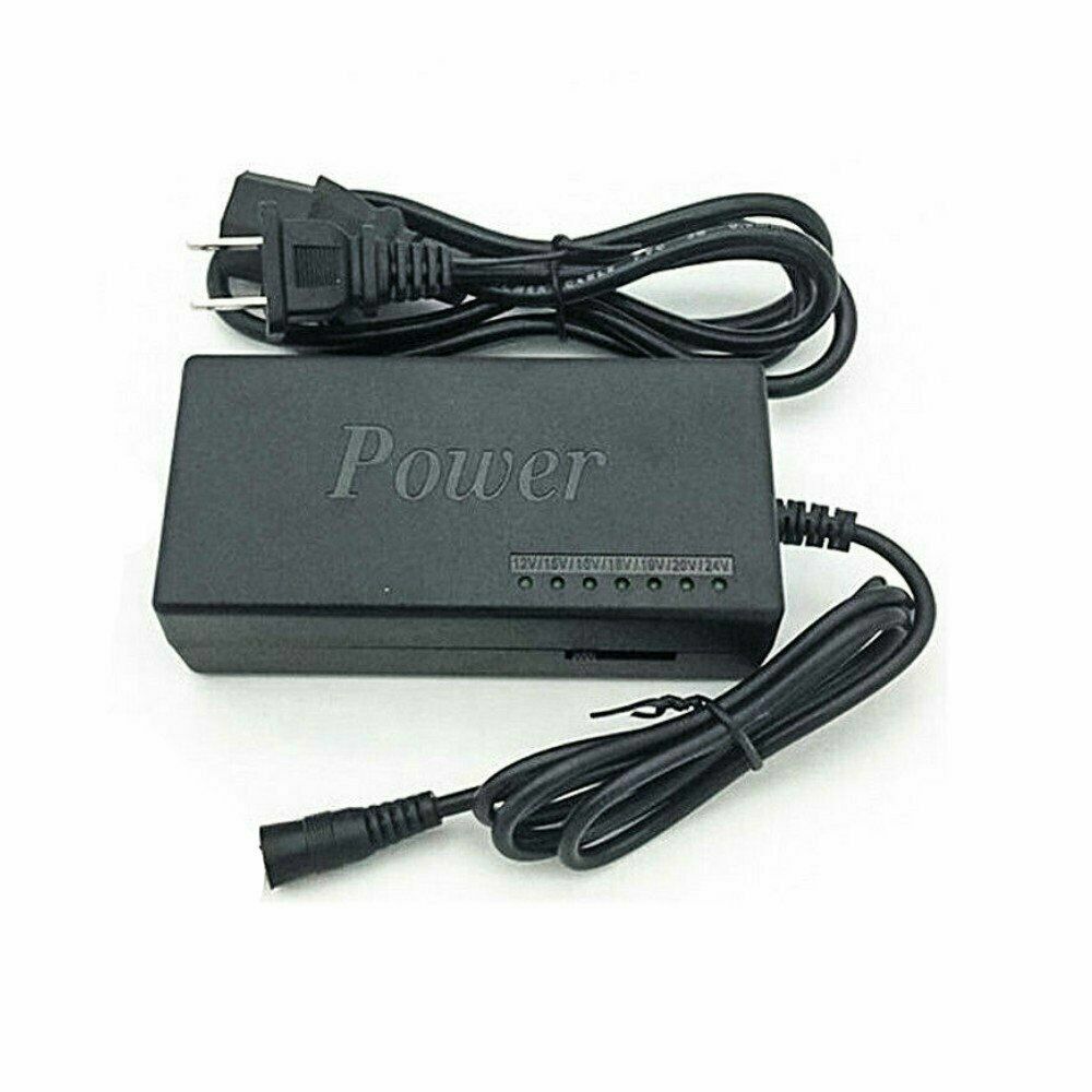96W Universal Laptop Charger Adapter For Notebook 12-24V Adjustable Power Supply