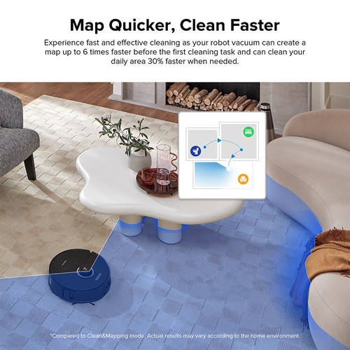 Roborock S8 Robot Vacuum and Mop, DuoRoller Brush, 6000Pa -Certified Refurbished