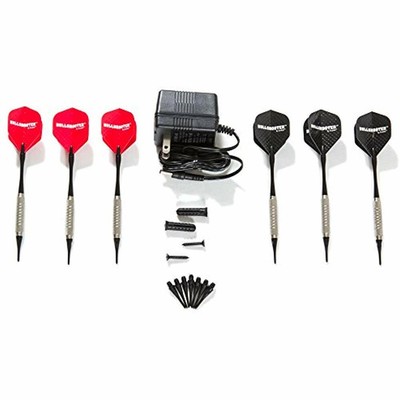Bullshooter Cricket Maxx 1.0 Electronic Dartboard Cabinet Set With 13.5