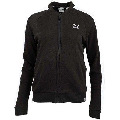 

Puma Archive Logo T7 Full Zip Track Jacket Женские черные пальто Куртки Верхняя одежда, Черный, Puma Archive Logo T7 Full Zip Track Jacket