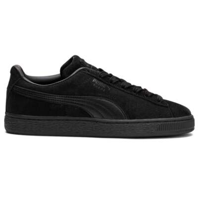 

Puma Suede Classic Lifestyle Lace Up Youth Boys Черные кроссовки Повседневная обувь 381, Черный, Puma Suede Classic Lifestyle Lace Up Youth