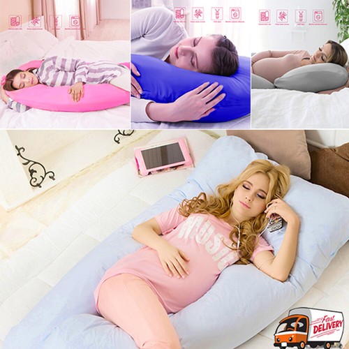 C Shape U Shape Total Body Pillow Pregnancy Maternity Sleep