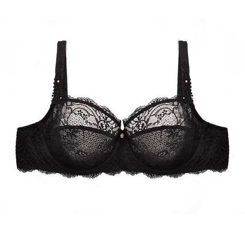 新品 LISE CHARMEL ブラジャー FR85 C ショーツ FR1 紫 ブラ