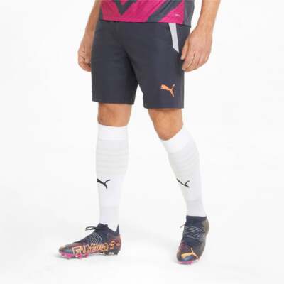 

Мужские синие повседневные футбольные шорты Puma Teamliga Teamliga 657667-47, Синий, Puma Teamliga Training Soccer Shorts