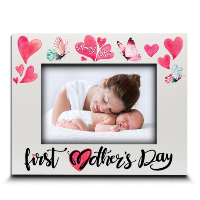 First Mother's Day Photo Frame-Mommy and Me Picture Frame-New Mommy gift 