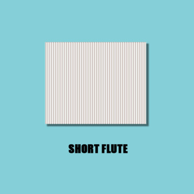 Corrugated Plastic Sign Blank Short Flute 4mm 24"x18" White or Yellow Sheets NEW