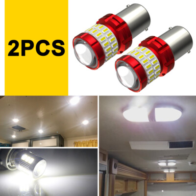 2x 1156 Interior LED Bulbs For 2008-2017 Freightliner Cascadia Sleeper Cab Light