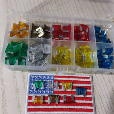 60pcs 5-30Amp Micro Blade Fuses (Low Profile Mini Fuse) for Car/RV/Motor/Truck