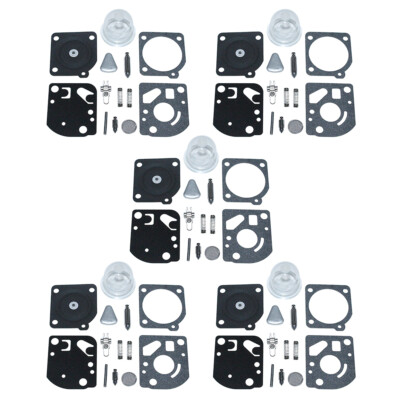 5X Carb Repair Kit For Husqvarna 125R 128R 124C 128CD DJX 128LD 128RJ 545081848