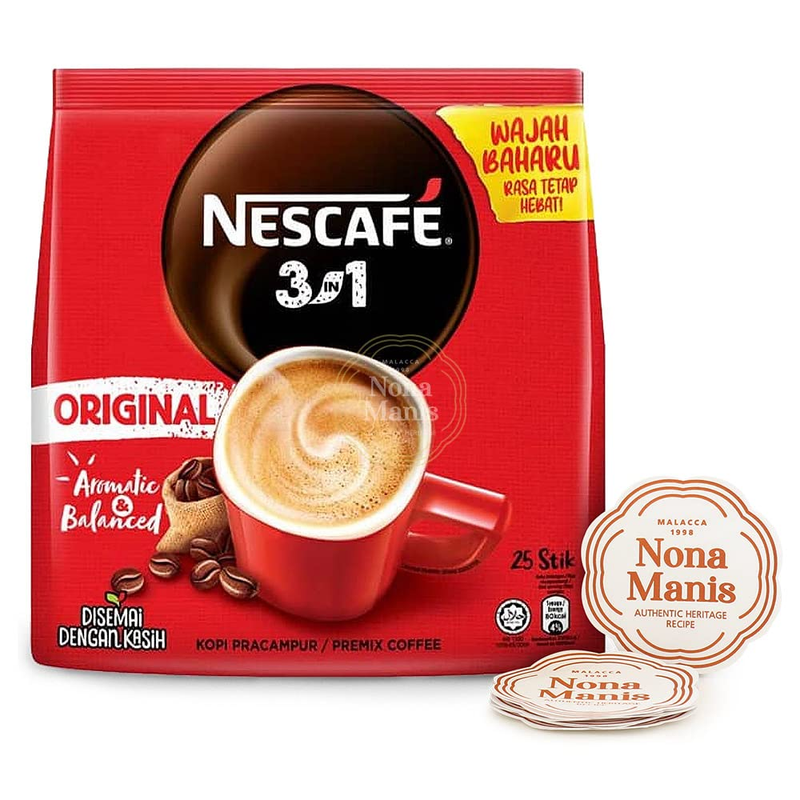 Nestle Malaysia  3 in 1 Original/Rich/Mild/White Flavor Inst