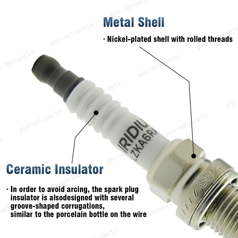 4X Ignition Coil + 4X iridium Spark Plug For 2009-2017 Toyota Corolla 1.8L UF596