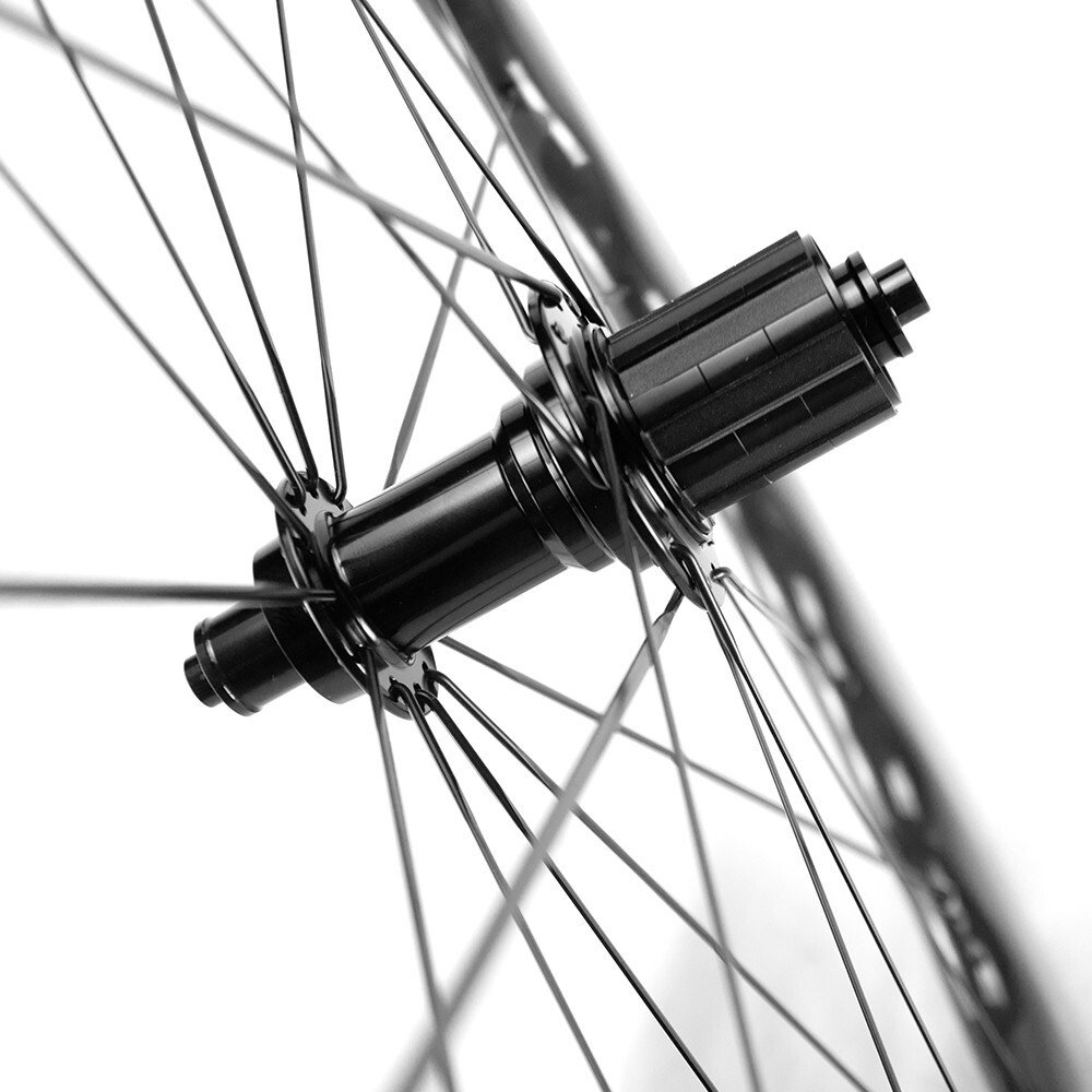 Carbon Wheelset 88mm Depth 23mm Road Bike Clincher Carbon Wheels UD Matte Basalt