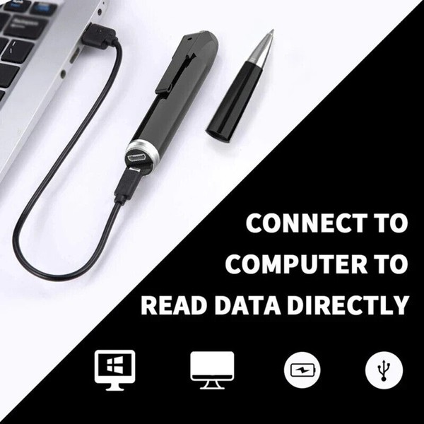 HD 1080P Mini Camera Pen Video Recorder Pocket Clip Home Security Nanny Cam DVR - Image 10