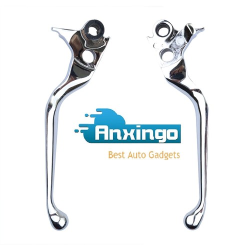 Chrome Hand Levers Brake Lever & Clutch Lever for Harley Hand Controls 1996-2006