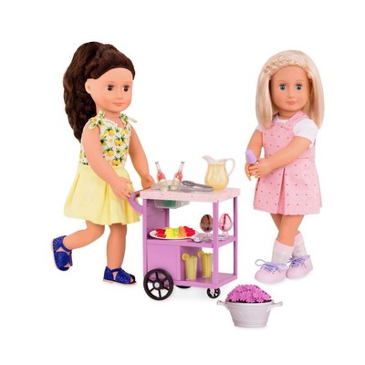 Our Generation Patio Treats Trolley Doll Food Accessory Set for 18" Dolls