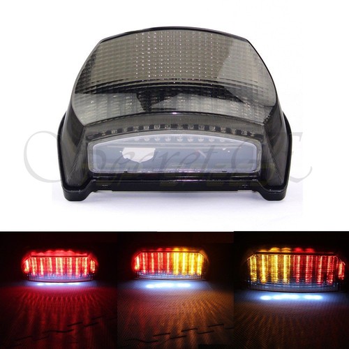 HTTMT Clear LED Tail Light / Turn Signal – Fits Kawasaki Ninja ZX-7R, ZX750, ZX-7RR, ZX1100 2 thumbnail image