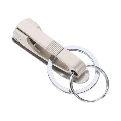  Belt Keychain Titanium Alloy Man Work Lanyard Hooks Pendant Duty Belts