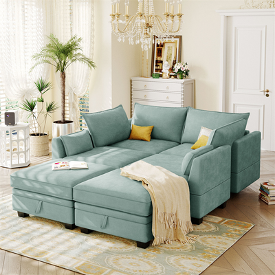 6 seater chaise sofa outlet
