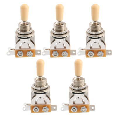 5PCS 3 Way Toggle Switch For Electric Guitar Parts Pickup Selector Switch