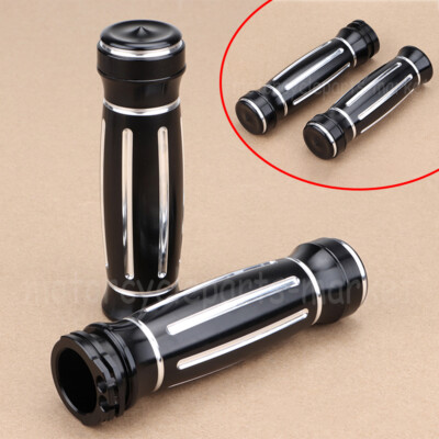 CNC 1''Handlebar Hand Grips for Harley Street Bob Road King Breakout Motorcycle