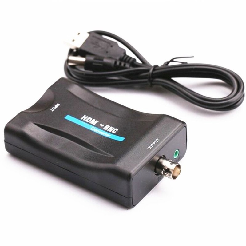 BNC To HDMI /HDMI TO BNC Converter Monitoring To HDMI Display High-definition a