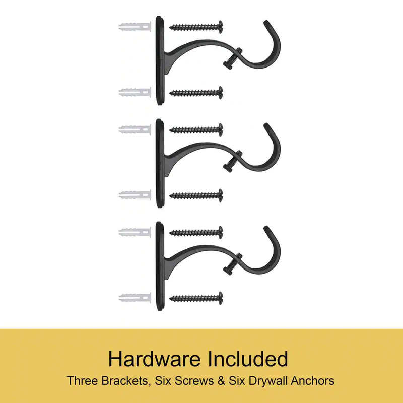 Weaver 72 In. - 144 In. Adjustable Single Indoor/Outdoor Curtain Rod 1 In. Diame