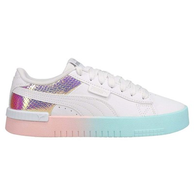 

Женские кроссовки Puma Jada Exotic Platform Multi, белые повседневные туфли 386402-02, Multi;white, Puma Jada Exotic Platform