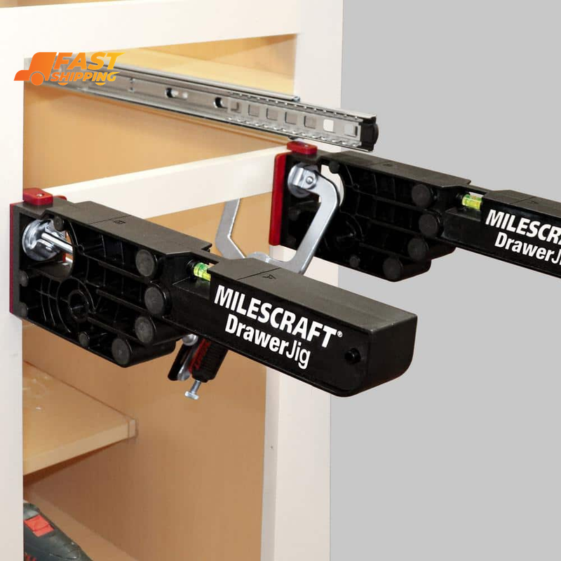 Drawer Jig - Reversible Drawer Slide Jig for Drawer Installation with Easy-Align