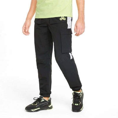 

Мужские черные повседневные спортивные брюки Puma Cloud9 X Woven Pants 533945-01, Черный, Puma Cloud9 X Woven Pants