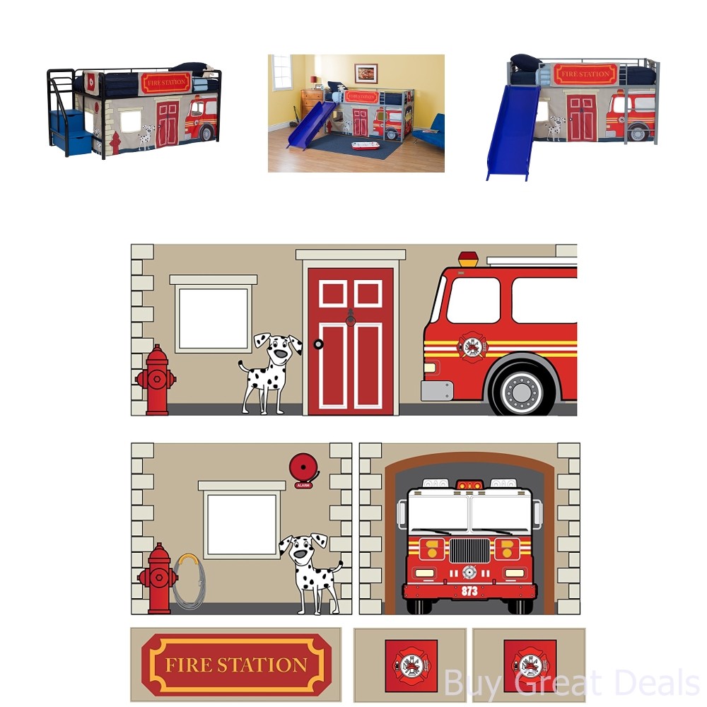 bunk bed curtain set