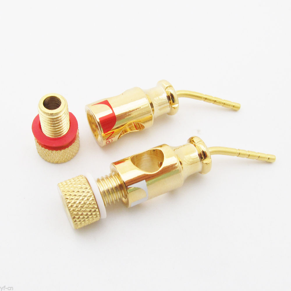 10x 2mm Brass Banana Socket Jack HGR Audio Cables Plug Connector H WYPTUK