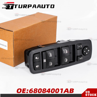 Master Power Window Switch Driver Side For 2011-2016 Dodge Journey 68084001AB