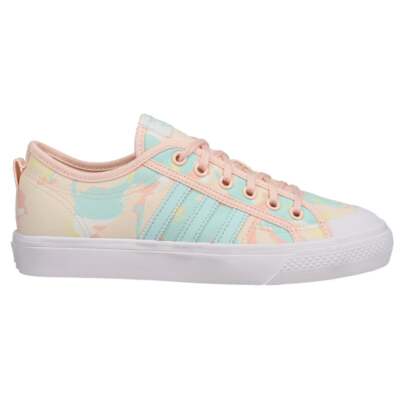 

Adidas Nizza Youth Girls Размер 6 M Кроссовки Повседневная обувь H01099, Розовый, adidas Nizza Youth