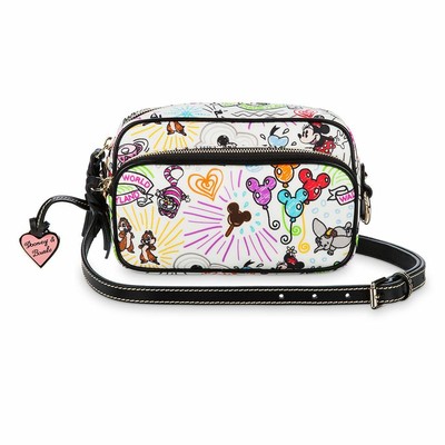 Disney Dooney /& Bourke Aulani LeatherDuffy Bear Aulani Crossbody Purse MSRP 228