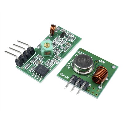 5PCS 433Mhz RF Transmitter Receiver Link Kit for Arduino/ARM/MC U Remote Control