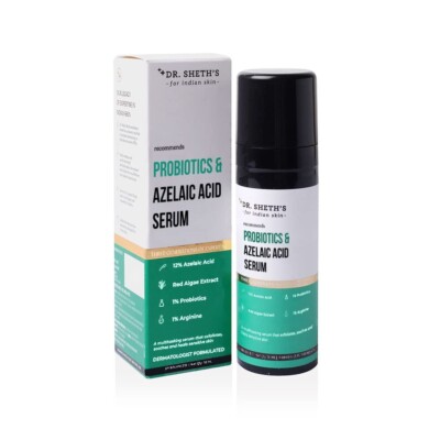 Dr. Sheth's Probiotics & Azelaic Acid Serum For Highly Sensitive Skin | Improves