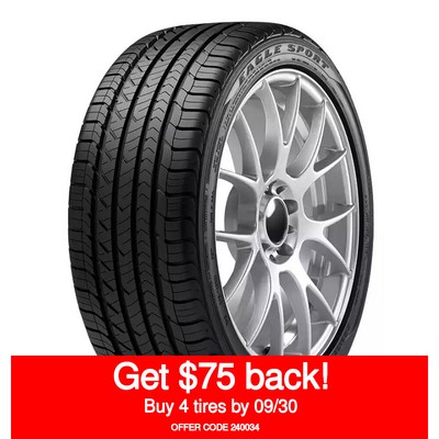 GOODYEAR Eagle Sport All Season 205/50R17 93V (Quantity of 2)