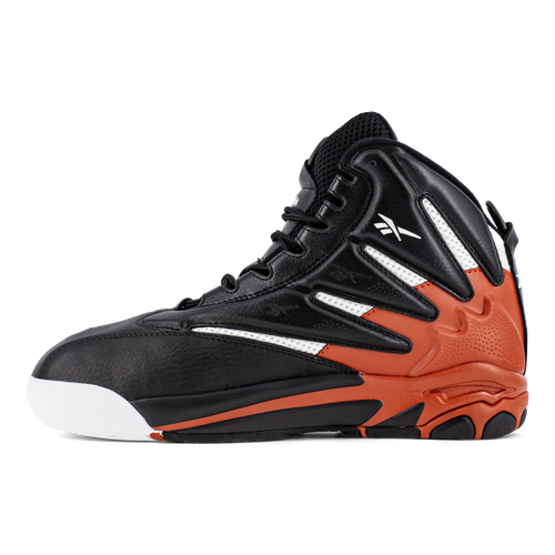 Pre-owned Reebok Work Men's The Blast Work Composite Toe Esd Work Boot Black/white/red -