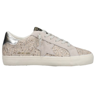 Vintage Havana Palmer Glitter Slip On  Womens Silver Sneakers Casual Shoes PALME