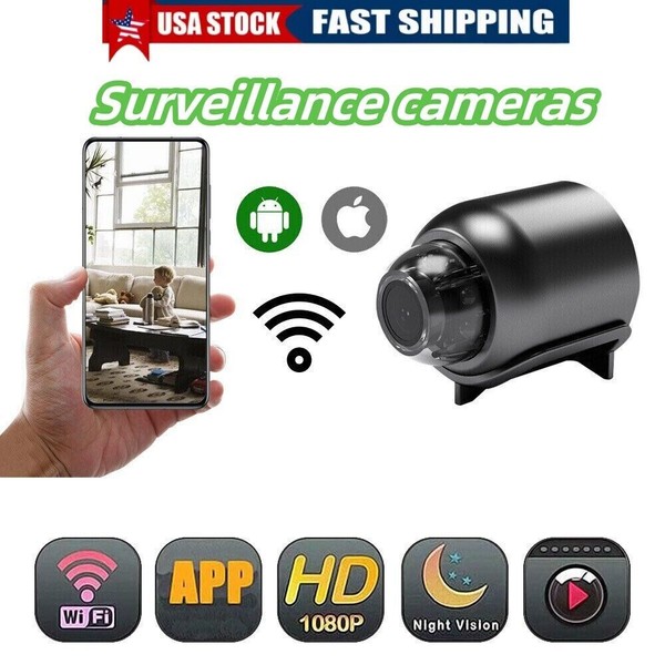 1080P Mini Spy Camera WiFi HD Hidden IP Night Vision Camcorder Home Security Cam - Image 203