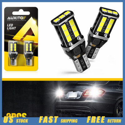 Super White Error Free LED Bulb Car Backup Reverse Light 912 921 T15 W16W Lot