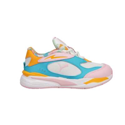

Белые кроссовки Puma RsFast Flower Aura Youth Girls Повседневная обувь 382595-01, Белый, Puma RsFast Flower Aura Youth
