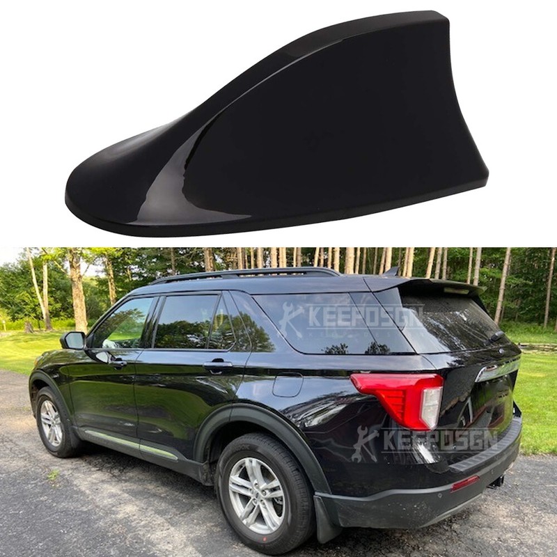 Car Shark Fin Roof Radio AM/FM Signal Aerial Antenna Cover For Ford Explorer