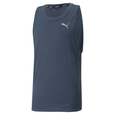 

Мужская синяя повседневная спортивная майка Puma Run Favorite с круглым вырезом 5231491, Синий, Puma Run Favorite Crew Neck Athletic Tank Top
