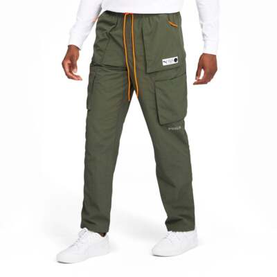 

Мужские зеленые повседневные спортивные штаны Puma Parquet Cargo 599942-02, Зеленый, Puma Parquet Cargo Pants